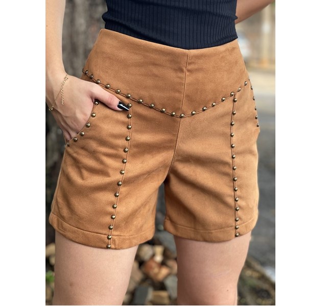 Shorts Suede Moon Horse INV185