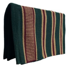 Sobremanta Mustang Estampa Navajo Verde/ Bordo/ Bege