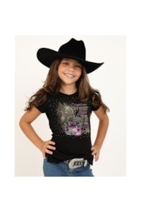 T-Shirt Bill Way Infantil Wildest Preto 803130