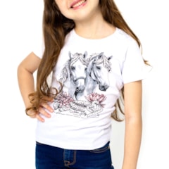T-Shirt Infantil Branco 5223