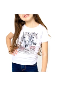 T-Shirt Infantil Branco 5223