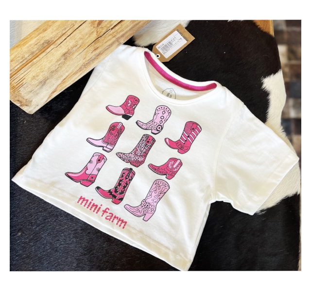 T-Shirt Mini Farm Infantil MF114