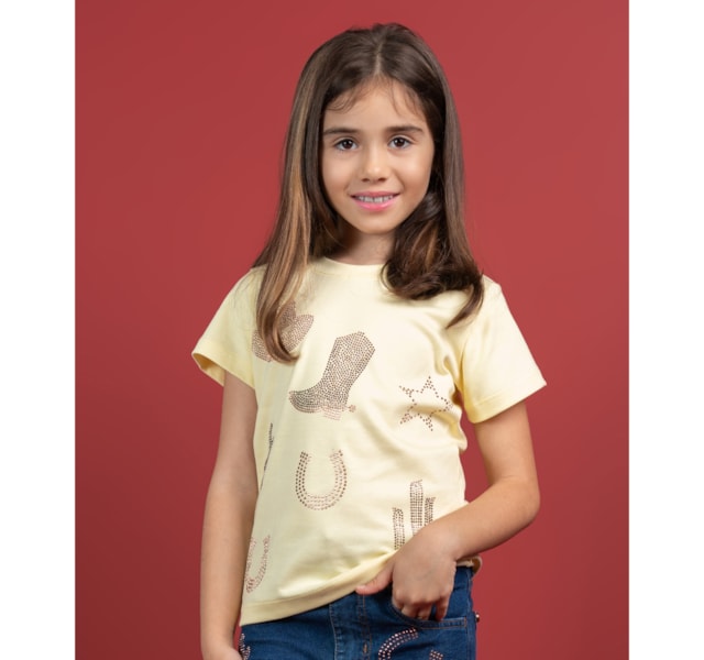 T-Shirt Miss Country Infantil 3293