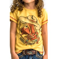 T-Shirt Miss Country Infantil Ambar 625