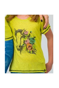 T-Shirt Miss Country Infantil Farm 520