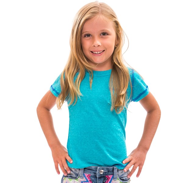 T-Shirt Miss Country Infantil Turquoise 106