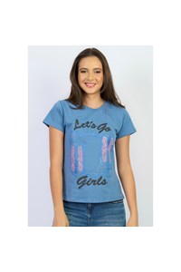 T-shirt Miss Country Let's Go 3126