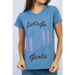 T-shirt Miss Country Let's Go 3126