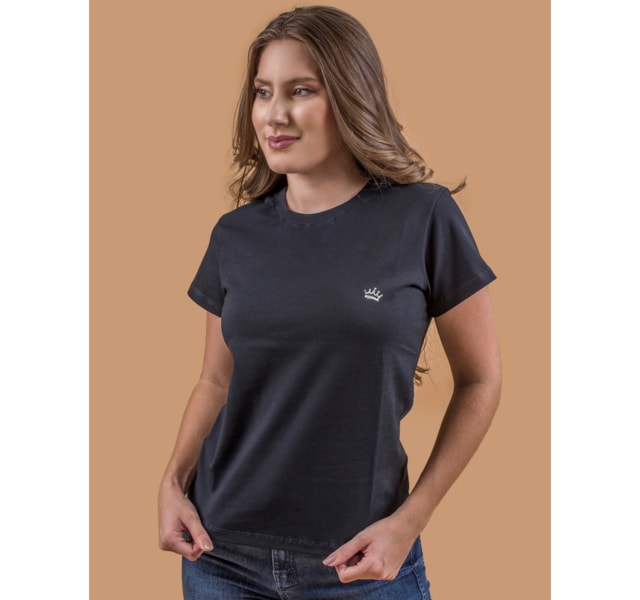 T-Shirt Miss Country Preto 3175