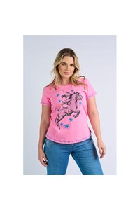 T-shirt Miss Country Wonderful 3096 Pink