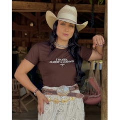 T-Shirt Moiadeiros Marrom CMF2389