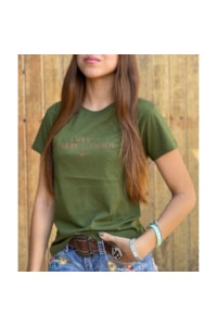 T-Shirt Moiadeiros Verde Militar CMF2387