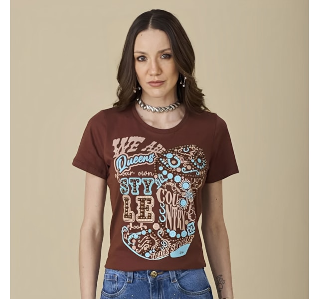 T-Shirt Moon Horse Queens 0109347