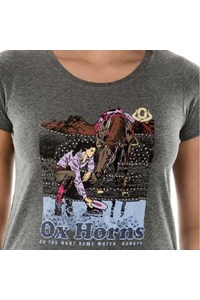 T-Shirt Ox Horns 6374