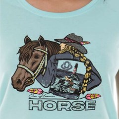 T-Shirt Ox Horns 6377