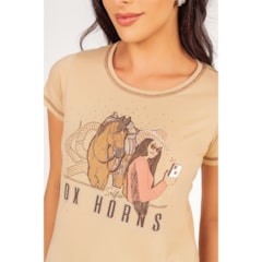 T-Shirt Ox Horns 6436