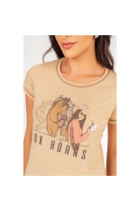 T-Shirt Ox Horns 6436