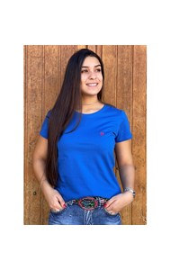 T-shirt Ox Horns Feminina Azul Royal 8038