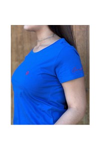 T-shirt Ox Horns Feminina Azul Royal 8038