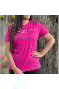 T-Shirt Tommy Hilfiger THWW0WW40276-THTP1 Pink