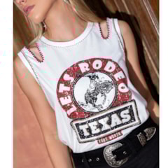 T-Shirt Turkese Store Fort Worth Off White TS240