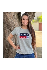 T-Shirt TXC 50256 Cinza Mescla