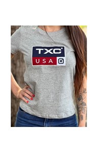 T-Shirt TXC 50256 Cinza Mescla