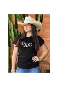 T-Shirt TXC 50849 Preto