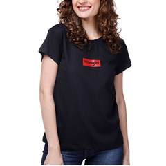 T-Shirt Wrangler Preto WF5500-SL