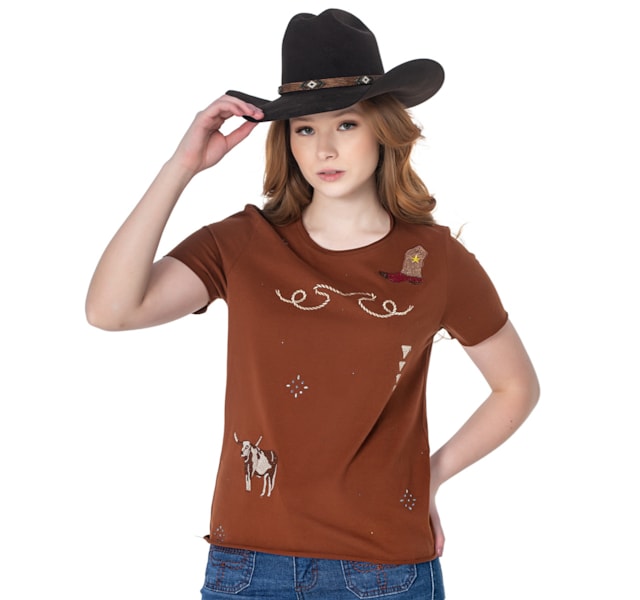 T-shirt Zenz Western Georgina ZW0224001