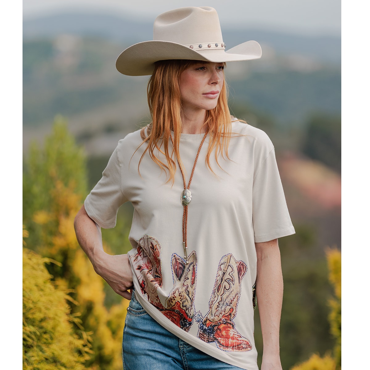 T-Shirt Zenz Western Maxi Mountain ZW0126027 | Cris & Cia