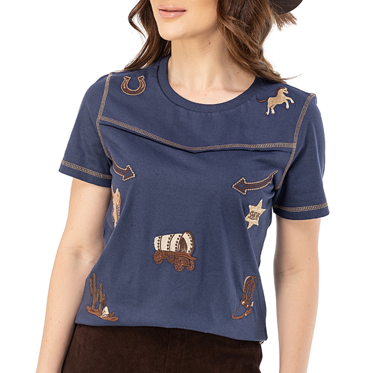 T-Shirt Zenz Western Moonlight ZW0225025 | Cris & Cia