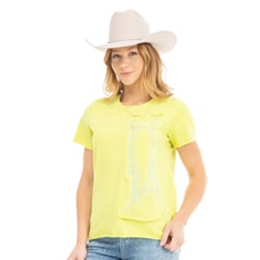 T-Shirt Zenz Western West Coast Verde Limão ZW0324038