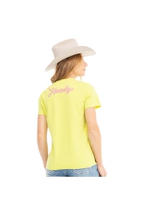 T-Shirt Zenz Western West Coast Verde Limão ZW0324038