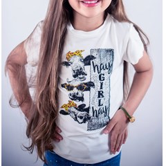 T-Shirt Zoe Horse Wester.n Infantil 3073