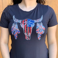 T-Shirt Zoe Horse Western 2215