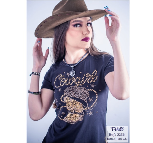 T-Shirt Zoe Horse Western 2236