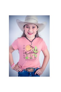 T-Shirt Zoe Horse Western Infantil 3049