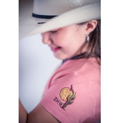 T-Shirt Zoe Horse Western Infantil 3049