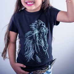 T-Shirt Zoe Horse Western Infantil 3054