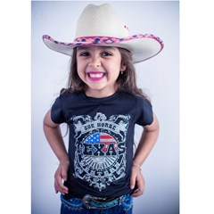 T-Shirt Zoe Horse Western Infantil 3055