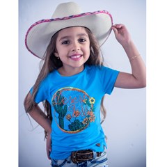 T-Shirt Zoe Horse Western Infantil 3058