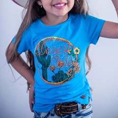 T-Shirt Zoe Horse Western Infantil 3058