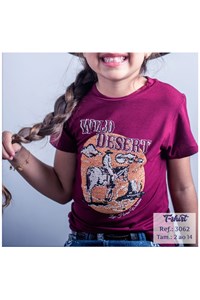 T-Shirt Zoe Horse Western Infantil 3062