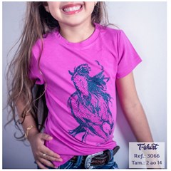 T-Shirt Zoe Horse Western Infantil 3066
