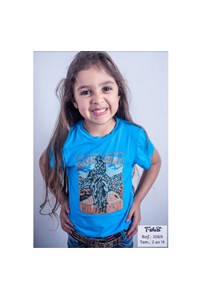 T-Shirt Zoe Horse Western Infantil 3069