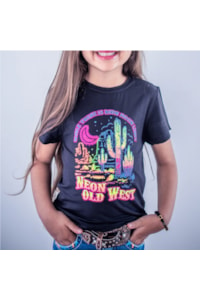 T-Shirt Zoe Horse Western Infantil 3077