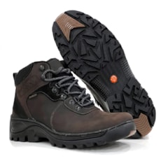 Tênis Anatomic Gel 360º AIR Outdoor Mustang Brown/Preto 7588